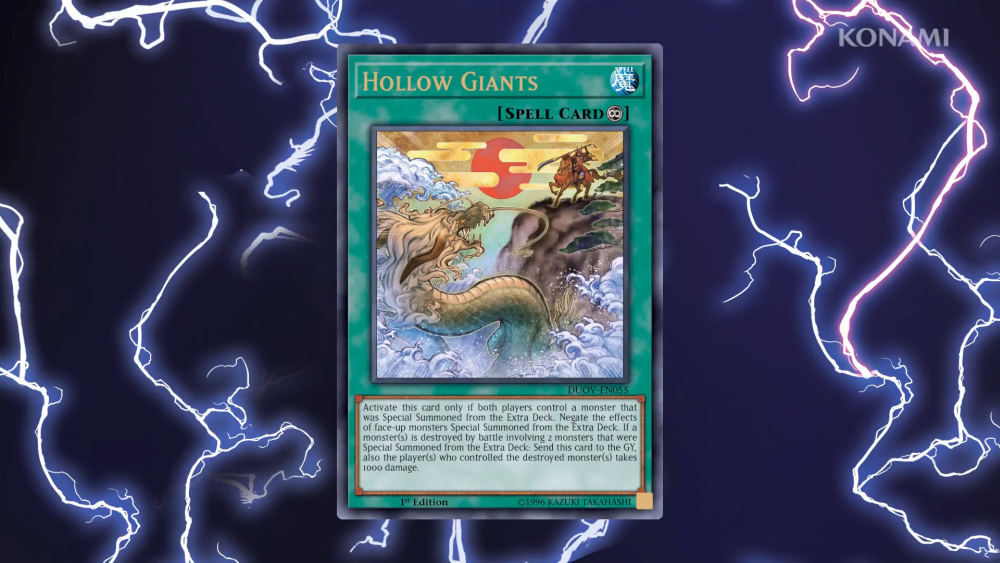DUOV-EN055 Hollow Giants Continuous Spell Card Activate this card only if b...